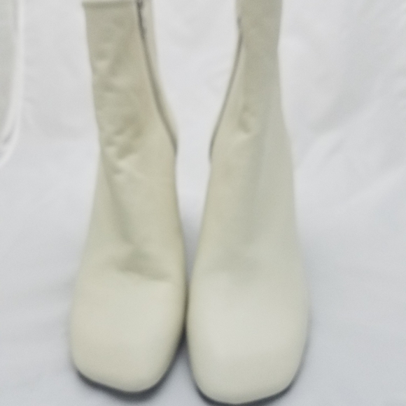 Rag and bone Ellis boot ivory 9.5 39.5 heel - Picture 6 of 8